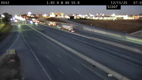 Greenville: I-85 N @ MM 50.8