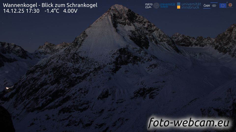Gemeinde Langenfeld: Wannenkogel - Blick zum Schrankogel