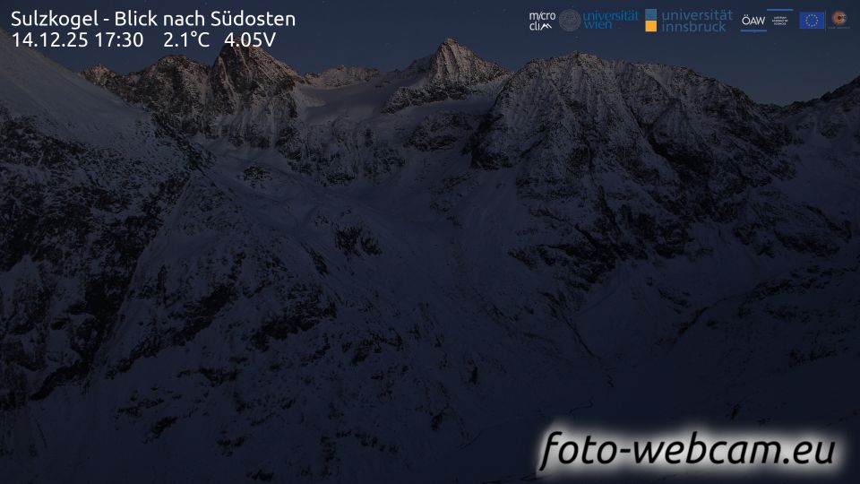 Gemeinde Langenfeld: Sulzkogel - Blick nach Südosten