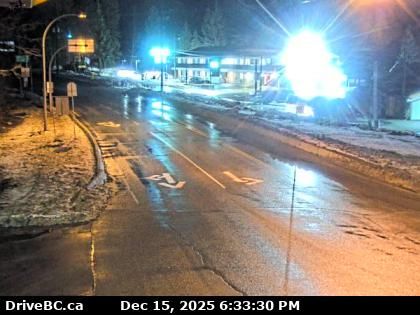 Rossland › East: Highway 3B at Highway 22 near the - Weigh Scale, northbound on Highway 3B