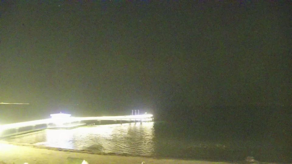 Scharbeutz: Livespotting - Webcam aus Haffkrug mit Blick auf Ostsee und Seebrücke