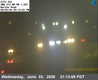 Grand Terrace › North: I-215: (352) Barton Road