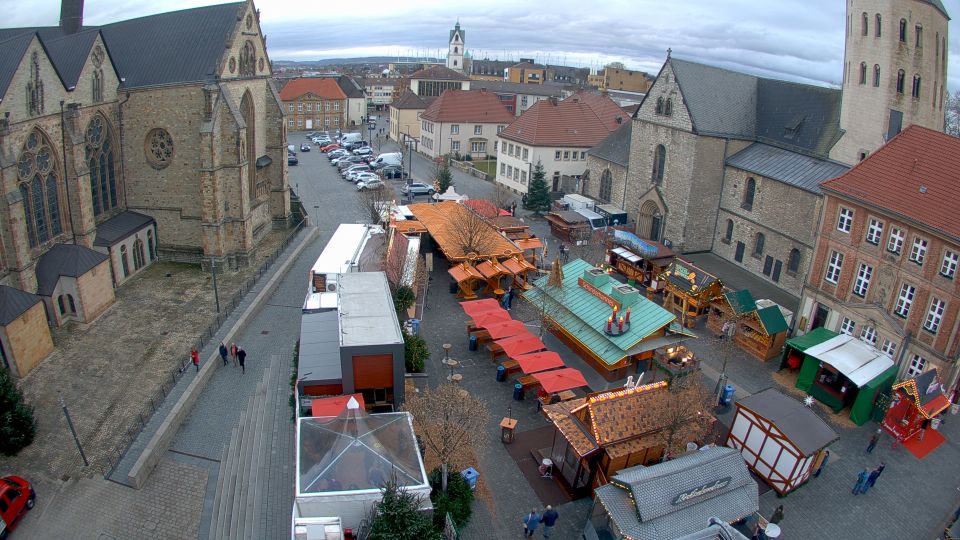 Paderborn: Domplatz und Marktplatz