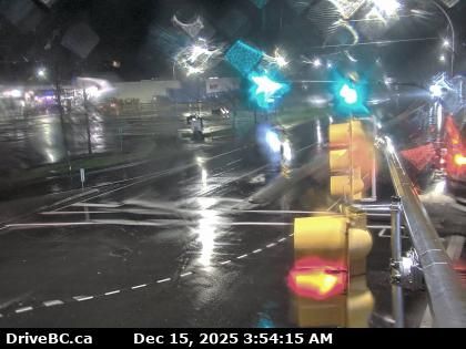 Courtenay › South: Highway 19A at Ryan Road in - looking southbound