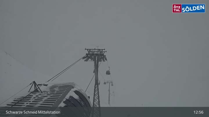 Gemeinde Solden: Sölden, Ötztal - Schwarze Schneid Mittelstation