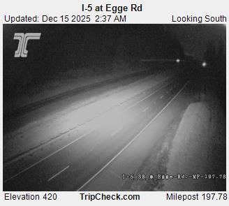 Coburg: I-5 at Egge Rd