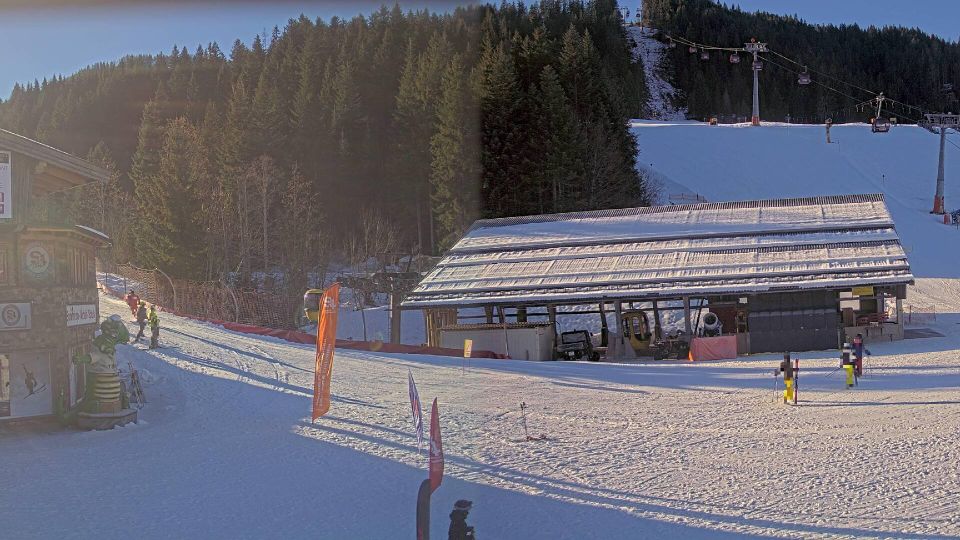 Marktgemeinde Fieberbrunn: Fieberbrunn - Bikepark, Streuböden Talstation (836m)