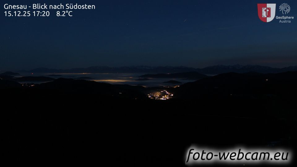 Gnesau: Blick nach Südosten