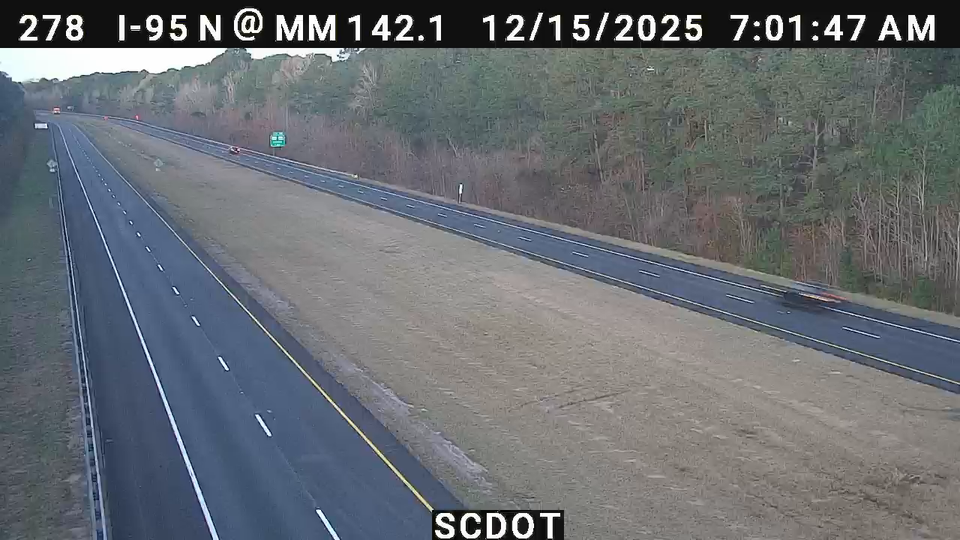 Pleasant Grove: I-95 N @ MM 142.1
