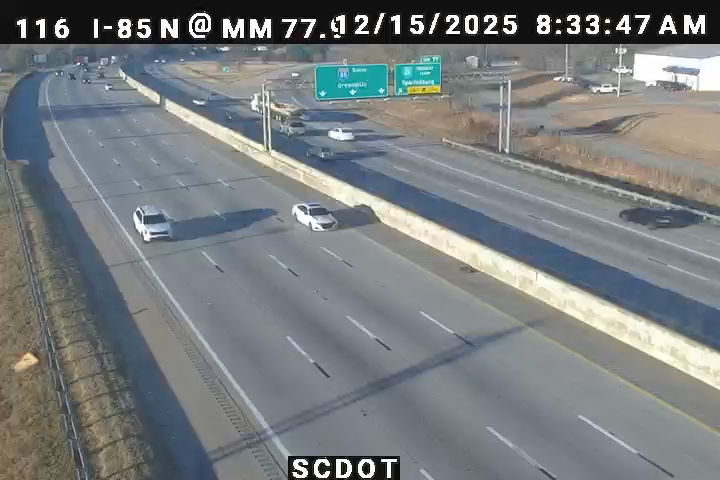 Enola: I-85 N @ MM 77.5