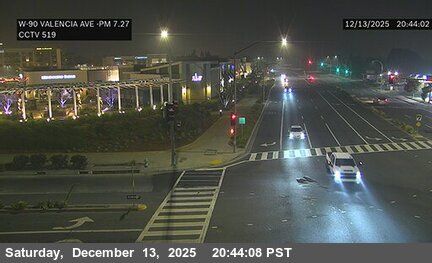 Yorba Linda › West: SR-90 : (519) Valencia Ave NW Corner