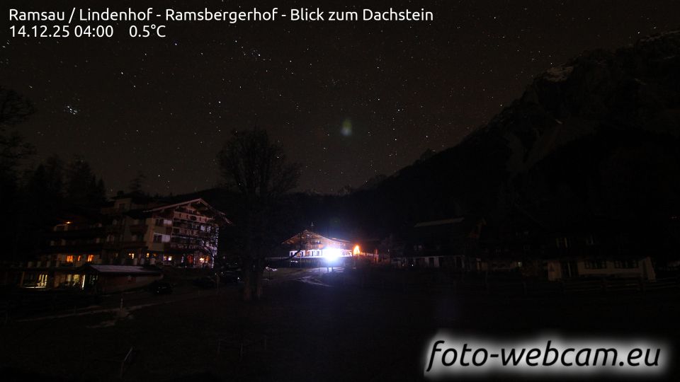 Ramsau am Dachstein: Ramsau - Lindenhof - Ramsbergerhof - Blick zum Dachstein