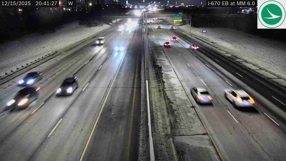 Shepard: I-670 EB at MM 6.0, E of Joyce Ave