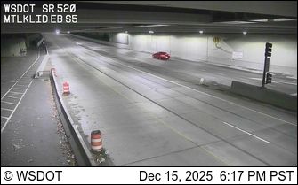 Seattle: Montlake › East: SR 520 at MP 1 - Lid EB