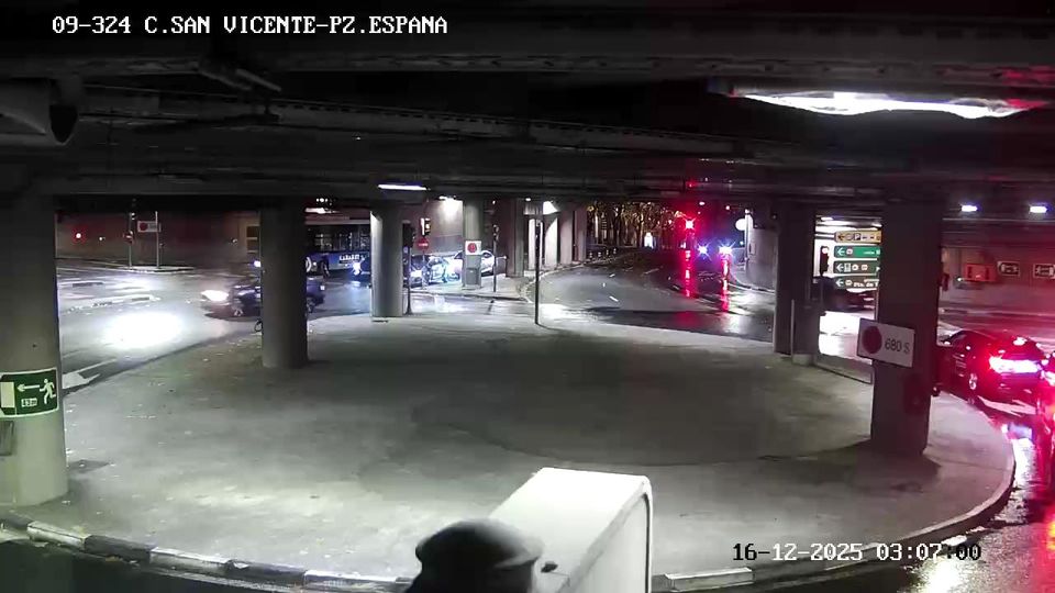 Madrid: Arguelles: CUESTA SAN VICENTE - BAILEN 2