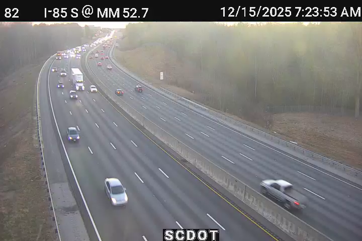 Asheton Springs: I-85 S @ MM 52.7