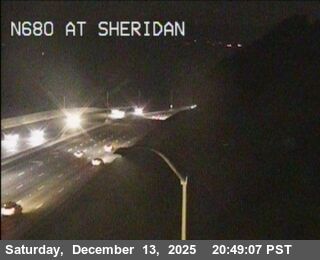 Sunol › North: TVA22 - I-680 : AT SHERIDAN RD