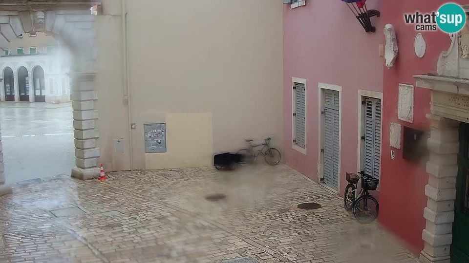 Rovinj: Live webcam - Balbi’s bow “City gate” - Istria - Croatia