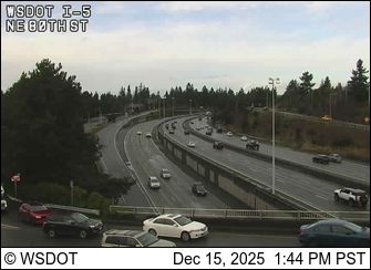 Seattle: Green Lake: I-5 at MP 171.2: NE 80th St