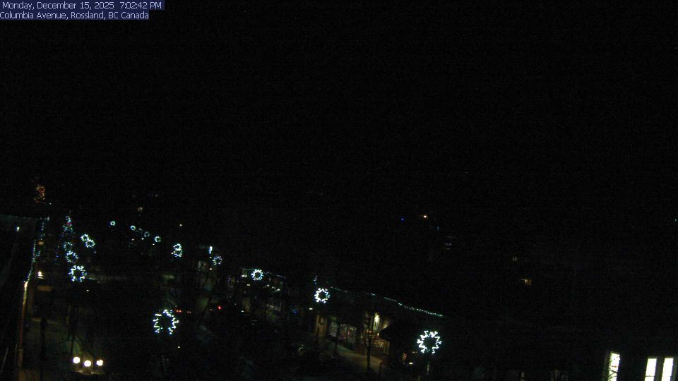 Rossland › West: Columbia Avenue