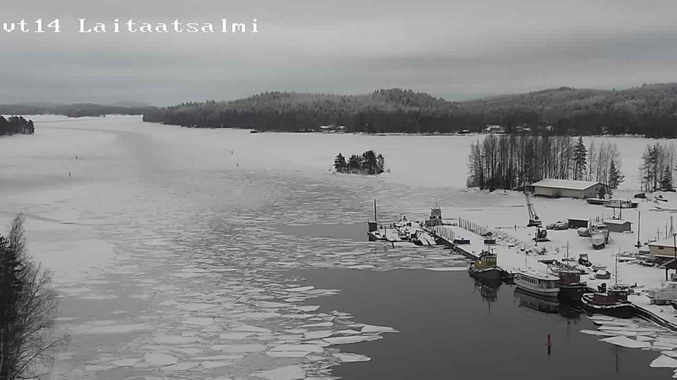 Savonlinna: Tie 14 - Laitaatsalmi silta - Maisema