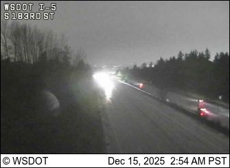 SeaTac: I-5 at MP 152.8: S 183rd St