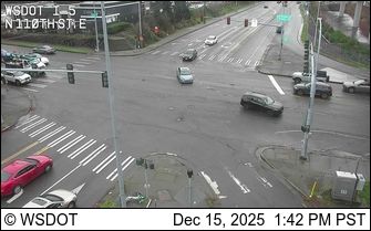 Seattle: Northgate: I-5 at MP 172.8: N 110th St, E