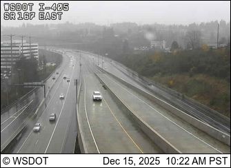 Renton: I-405 at MP 2.4: SR 167, East