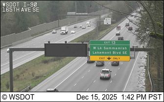 Bellevue: Eastgate: I-90 at MP 12.5: 165th Ave SE