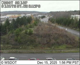 Renton: SR 167 at MP 24.42: S 180th, NB Ramp