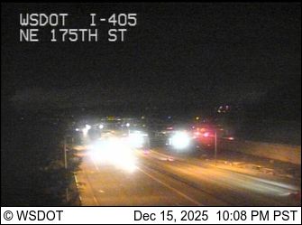 Bothell: I-405 at MP 23.3: NE 175th St