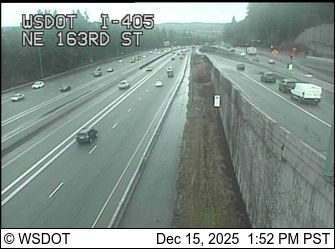 Bothell: I-405 at MP 22.8: NE 163rd St