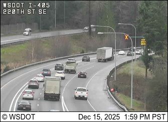 Bothell: I-405 at MP 27: 220th St SE
