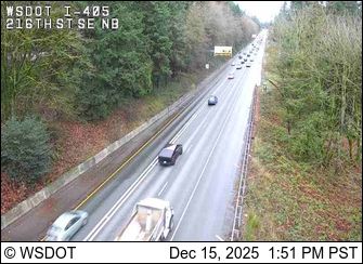 Bothell › North: I-405 at MP 27.4: 216th St SE, NB