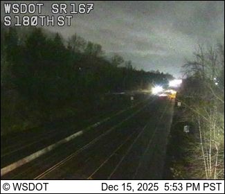 Kent: SR 167 at MP 24.4: S 180th St