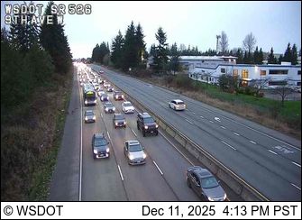 Everett: SR 526 at MP 2.9: 9th Ave W