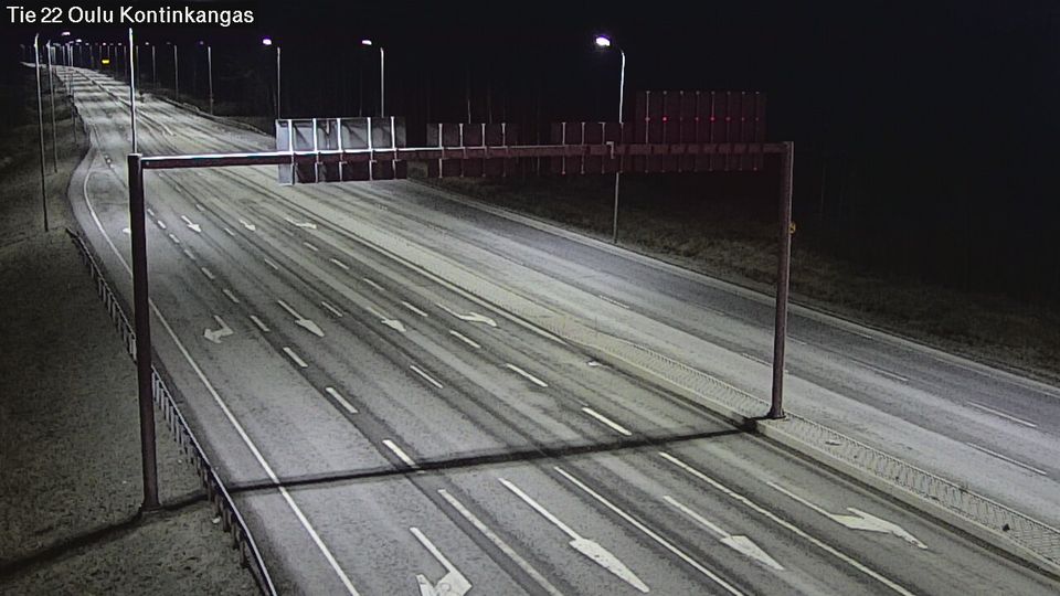 Oulu: Oulunsuu: Tie 22 Oulu Kaukovainio - Kajaaniin