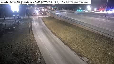 Council Bluffs: CB - I-29 SB @ 9th Ave DMS (69)
