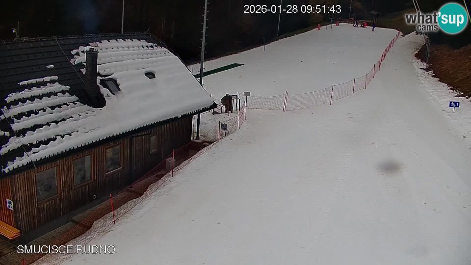 Zelezniki: Live webcam ski resort Rudno - Slovenia