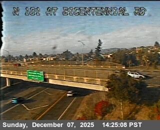 Santa Rosa › North: TV145 - US-101 : AT BICENTENNIAL WAY