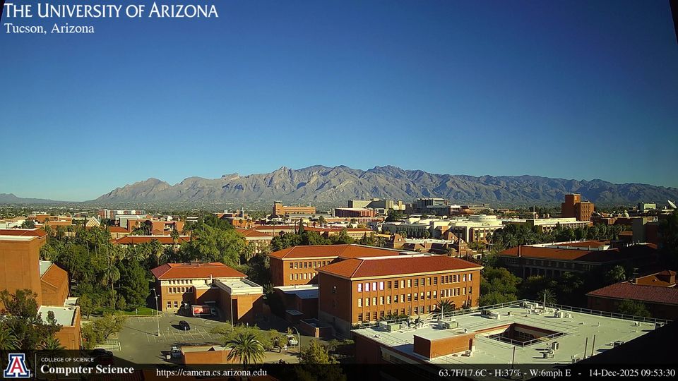 Tucson › North-east: The University of Arizona - Santa Catalina Mountains