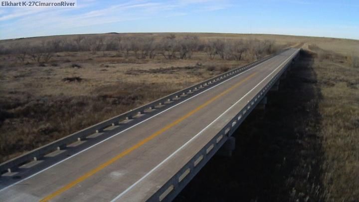 Elkhart: K-27 at - Bridge over Cimarron River