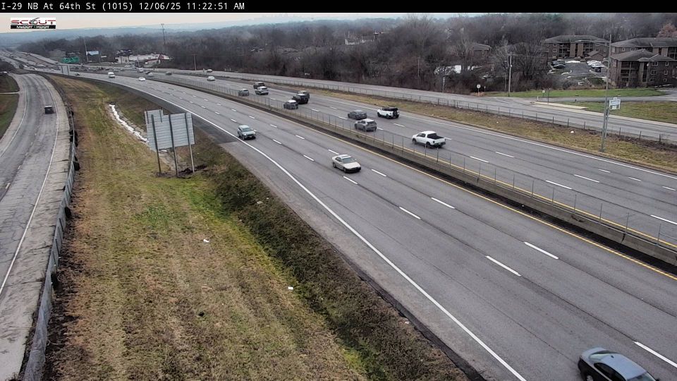 Kansas City: I-29 N @ at 64th