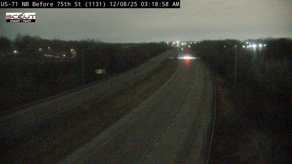 Kansas City: 71 N @ BEFORE 75th St