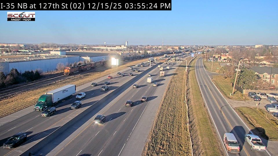 Olathe: I-35 N @ 127TH ST