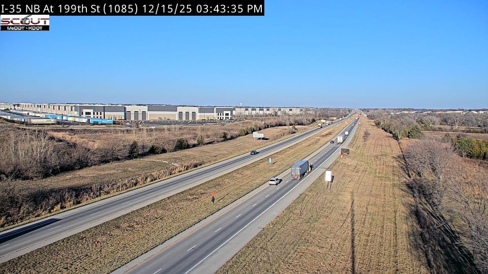 Gardner: I-35 N @ 199th Street