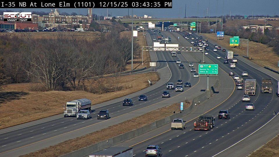 Olathe: I-35 N @ Lone Elm Road