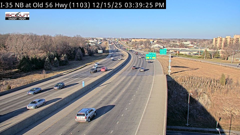 Olathe: I-35 N @ Old 56 Hwy