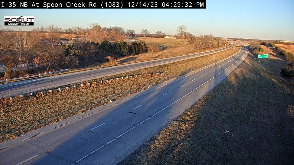 Edgerton: I-35 N @ Spoon Creek Road