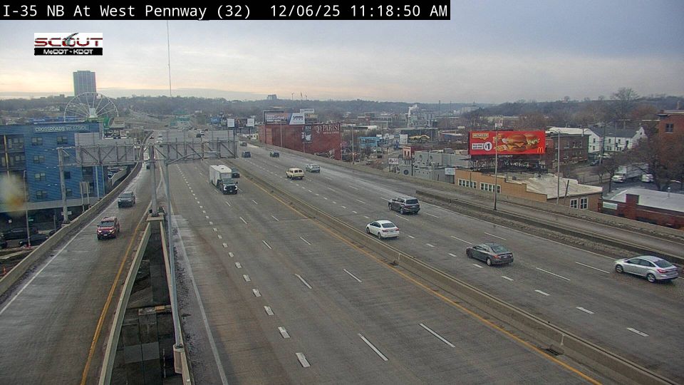 Kansas City: West Side: I-35 N @ WEST PENNWAY